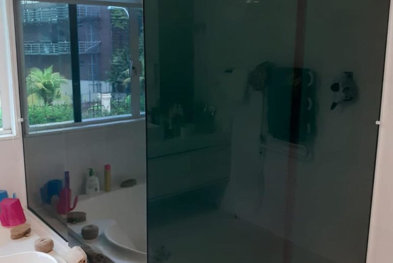 insulfilm box de banheiro - depois do trabalho