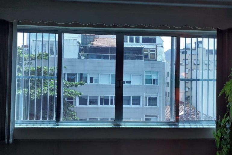 Antes - insulfilm residencial copacabana rj