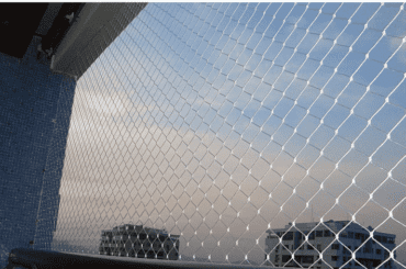 A ideia da rede de proteção em apartamentos