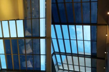 Aplicação de Insulfilm em Shopping