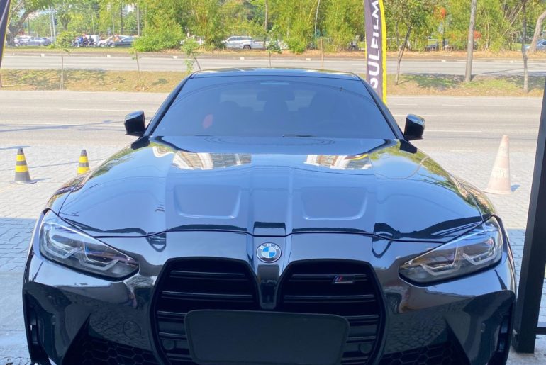 Aplicação de Insulfilm e PPF 3M em BMW Aplicação de Insulfilm e PPF