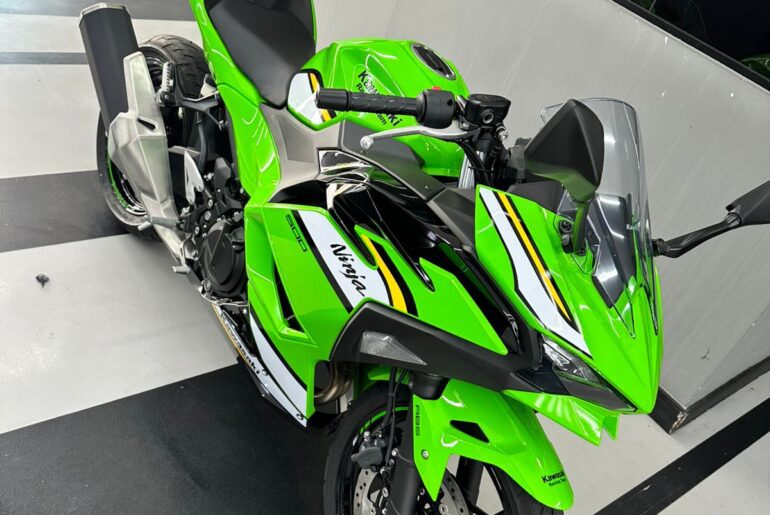 A Aplicação de PPF na Lendária Kawasaki Ninja