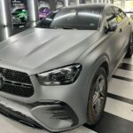 Envelopamento do Mercedes-Benz GLE Coupé em Cinza Nardo Fosco